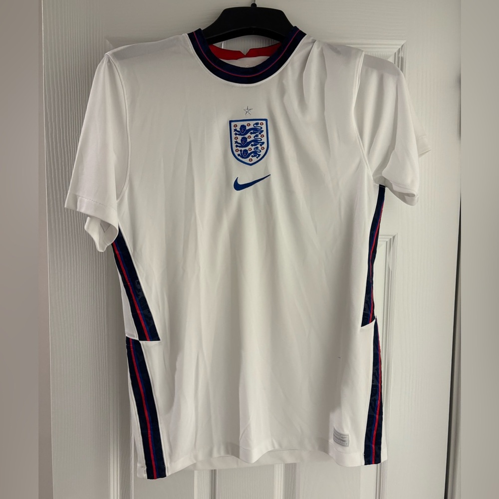 White soccer jersey - England - 2020 Tokyo Summer Olympics